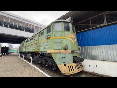 Видео: Внутри тепловоза ТЭ3-2068!