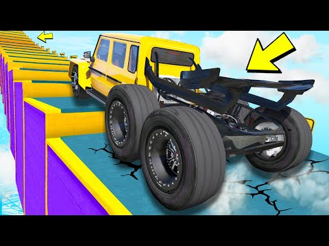 Видео: КАК ДАЛЕКО СМОЖЕТ НОВЫЙ ЧИТ МОНСТР ТРАК ЗАБРАТЬСЯ ПО СТУПЕНЬКАМ ЛЕСТНИЦЫ? ЭКСПЕРИМЕНТЫ ГТА 5!