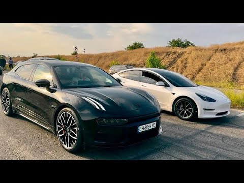 Видео: НАГНЁТ ли Китайский Zeekr 001  Tesla 3 Performance ?