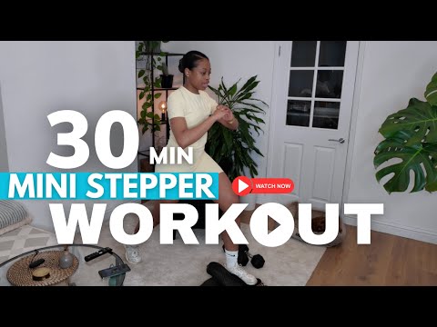 Видео: Эта тренировка на мини-степпере делает все возможное — ноги, руки, корпус. 30 минут — это все, чт...
