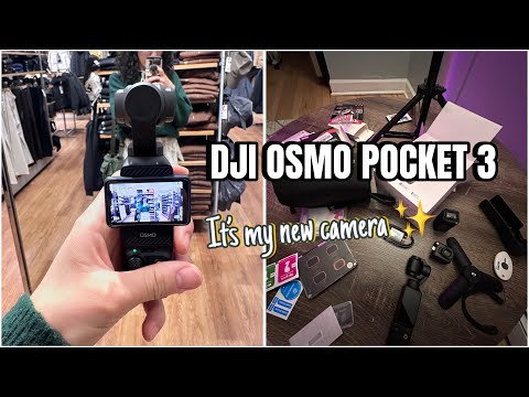 Видео: Распаковка моей новой камеры DJI Osmo Pocket 3»