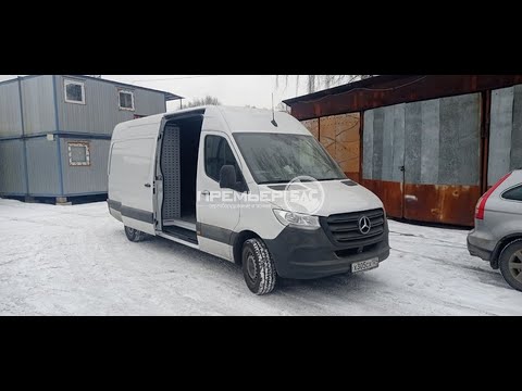 Видео: Мерседес Бенц Спринтер Мобильная мастерская картинговой команды