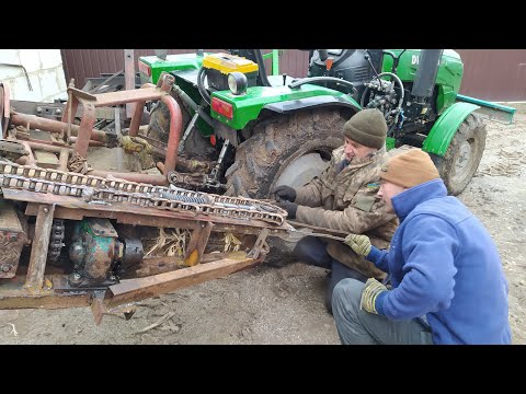Видео: Чудо агрегат для кукурудзи!!!🔧🔨🪓 Дощинка на кухню з колоди!