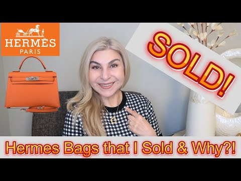 Видео: СУМКИ HERMES, КОТОРЫЕ Я ПРОДАЛА И ПОЧЕМУ?! Hermes Kelly Hermes Birkin Hermes Mini Lindy Bolide | ...
