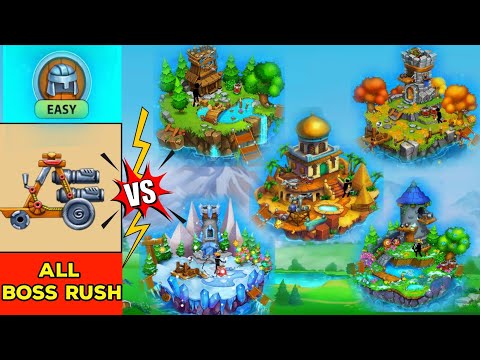 Видео: The Catapult 2 | Все боссы | С двумя ракетницами и без навыков | Gaming VT