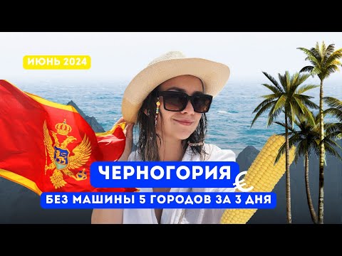 Видео: Черногория 2024 без машины: из Белграда в Черногорию 3 дня, 5 городов!