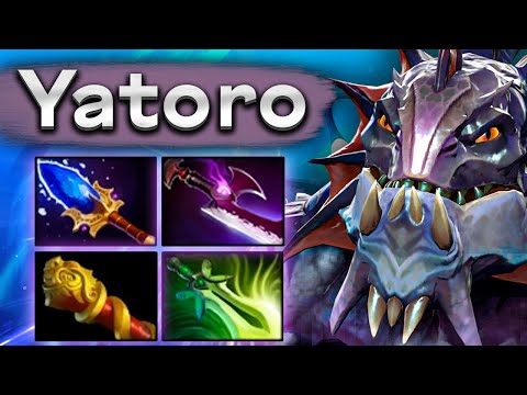 Видео: Керри Слардар от Яторо, как же он башит! - Yatoro Slardar 7.35 DOTA 2