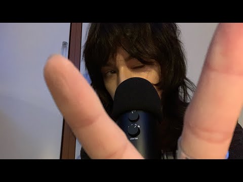 Видео: asmr // 🥑 триггеры по микрофону // таппинг, кисточки + wave-crash