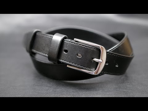 Видео: Полировка бахтармы и урезов на коже с помощью покрывных красок