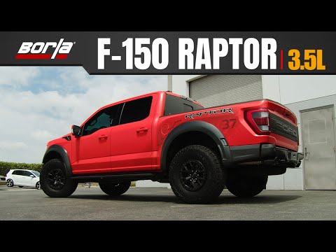 Видео: Выхлопная система Borla для Ford F-150 Raptor 2021-2024 годов