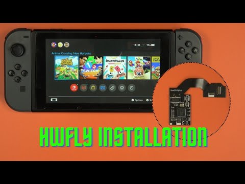Видео: Установка чипа HWfly в Nintendo Switch