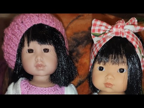 Видео: Кукла Марина энд пау (Marina and Pau) 30cм SIA, я буду звать её Асия