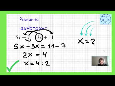 Видео: Лінійне рівняння (частина 3)