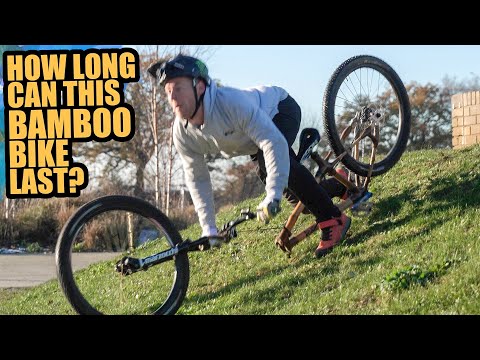 Видео: КАК ДОЛГО МОЖЕТ ПРОСЛУЖИТЬ ЭТА БАМБУКОВАЯ РАМА ГОРНОГО ВЕЛОСИПЕДА?