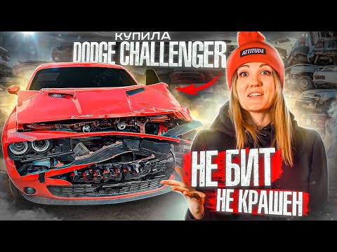 Видео: Купила Dodge Challenger чуток БИТЬЁ