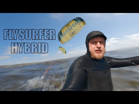 Видео: Пробуем Flysurfer hybrid, или как нестрашно прогрессировать