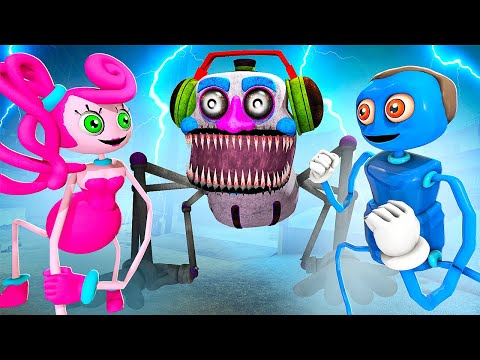 Видео: ПАПА И МАМА ДЛИННЫЕ НОГИ ПРОТИВ КОШМАРНОГО ДИДЖЕЯ В ГАРРИС МОД! FNAF 9 POPPY PLAYTIME В Garry`s Mod!