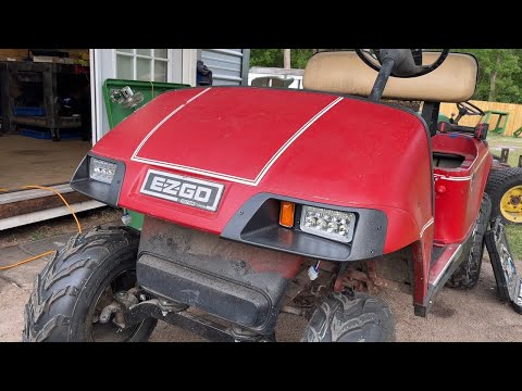 Видео: Установка комплекта освещения для гольф-кара Ezgo — Как установить полный комплект освещения с ук...