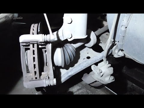 Видео: Замена передних тормозных колодок Renault Sandero