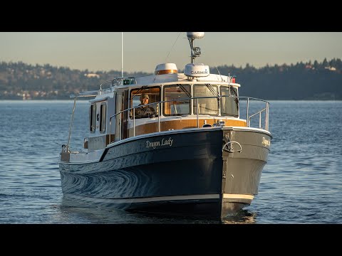 Видео: Экскурсия и пошаговое руководство по буксиру Ranger Tugs R-31 S