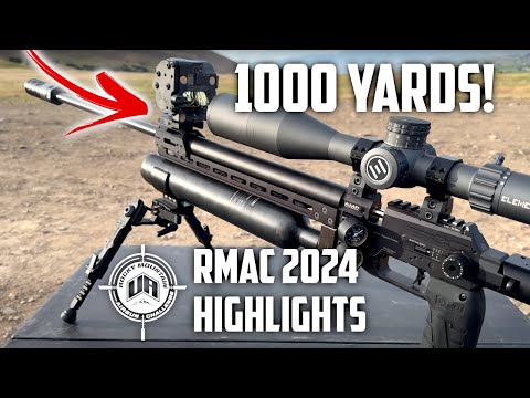 Видео: ЭПИЧЕСКИЙ выстрел из пневматического ружья FX на 1000 ярдов и лучшие моменты RMAC 2024