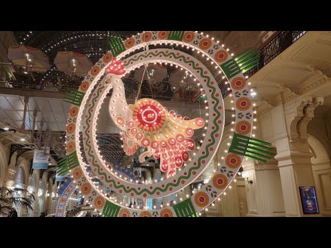 Видео: ГУМ. Готов к Новому 2026 Году! В Стиле - Дымковских Игрушек! 