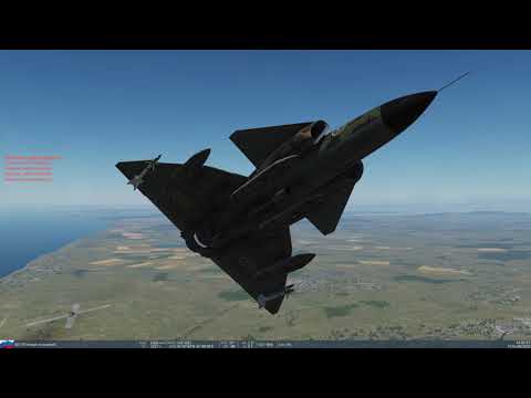 Видео: Применение вооружения на самолете AJS-37 Viggen (DCS World)