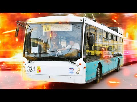 Видео: В Воронеже запускают НОВЫЙ троллейбусный маршрут! / Новости транспортной реформы