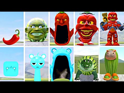 Видео: Эволюция итальянского искусственного интеллекта PEPPERDINDUN BRAINROT MEMES против SPRUNKI SKY в ...