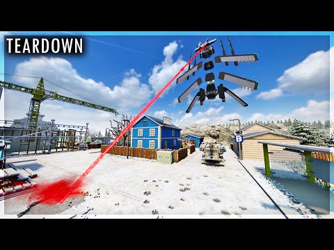 Видео: НОВЫЙ ИНОПЛАНЕТНЫЙ МОНСТР НАПАЛ НА ГОРОД В TEARDOWN!