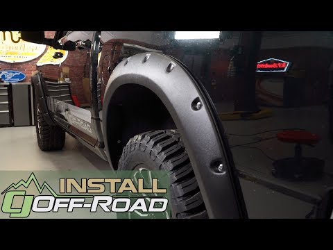 Видео: Установка Dodge Ram: расширители крыльев Rivet Style для RAM 2009-2018 годов выпуска