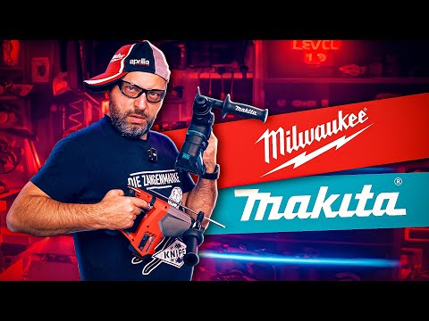 Видео: Компактные перфораторы 12 вольт | MILWAUKEE vs MAKITA