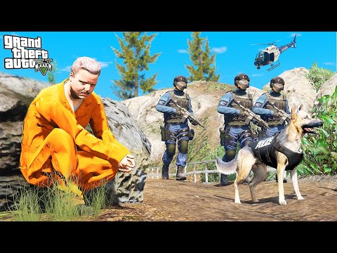 Видео: ПОБЕГ ИЗ ТЮРЬМЫ! ПОИСК СБЕЖАВШИХ ЗАКЛЮЧЁННЫХ! ► GTA 5 Жизнь Полицейского #5