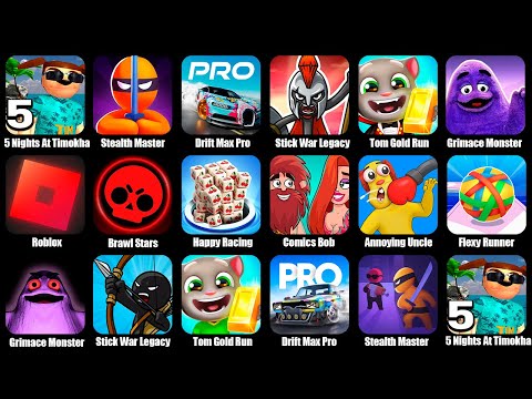 Видео: 5 Ночей с ТИМОХОЙ 5 Остров,Роблокс,Бравл Старс,Drift Max Pro,Stealth Master,Stick War Legacy