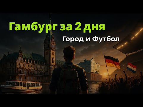 Видео: Гамбург за 2 дня: прогулка по городу и футбол Германия–Нидерланды