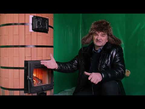 Видео: Печь КДМ Сударыня в реале. Коротко.