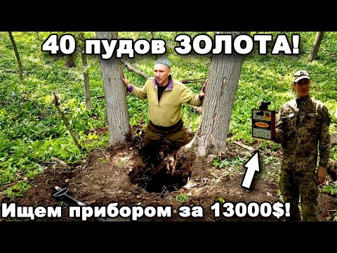 Видео: 40 пудов ЗОЛОТА! Ищем прибором за 13000$! В поисках сокровищ / In search of treasures
