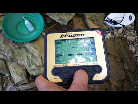 Видео: Металолотърсач Макро Голд Крузер - тест със самородно злато