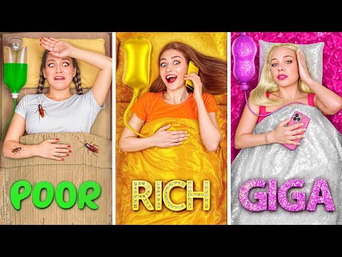 Видео: Бедная vs Богатая vs Гига Богатая в Больнице от Multi DO Girls