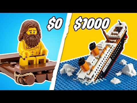 Видео: Я построил лодки LEGO… и одна из них мгновенно затонула!