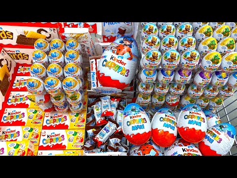 Видео: Конфеты и Сладости 😍 Мега Шоппинг! Kinder Giant Maxi, Chocolate, Cookies.Shopping a lot of candy