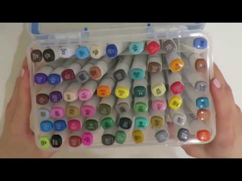 Видео: ✍🏼Видео-обзор бюджетного набора маркеров TOUCHNEW из 60 цветов