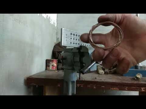 Видео: Как дёрнуть проволоку 1.1мм на китайской фильере