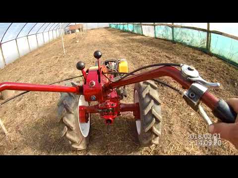 Видео: мотоблок мтз наш дизельный белорусик. включаем передачи.