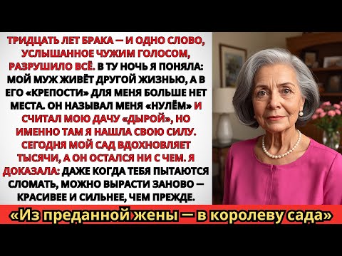 Видео: Мой муж изменил мне с молодой любовницей и заорал: «Ты ноль без меня! Пошла вон!». А потом…