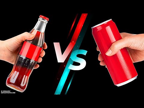 Видео: Почему вкус напитков в банках отличается от тех, что в бутылках?