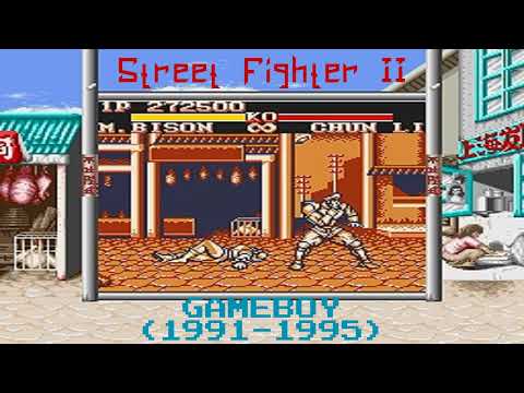 Видео: Прохождение игры Street Fighter II (1995) Game Boy