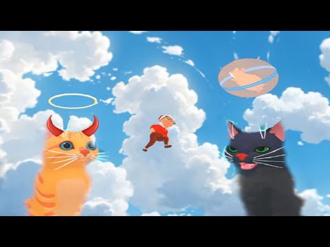 Видео: Кот и бабка#4. ВОЗВРАЩЕНИЕ РЫЖЕГО КОТА . Игра Cat and Granny на TV Мяу