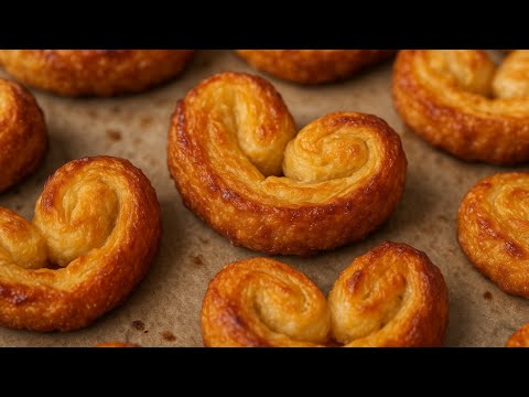 Видео: Это слоеное печенье из 2 ингредиентов готовится невероятно просто!