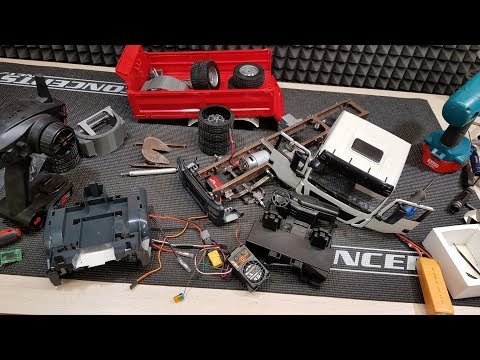 Видео: ГРУЗОВИК НА РАДИОУПРАВЛЕНИИ из ХЛАМА ... RC Truck